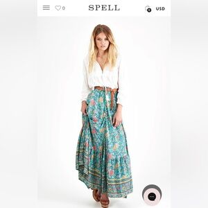 Spell & the Gypsy Folk town Maxi Skirt